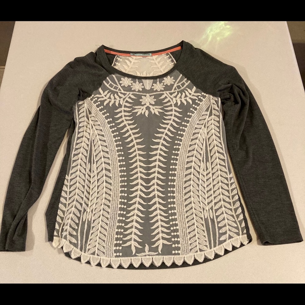 Top lace and grey.